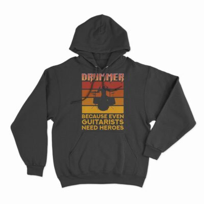 Drummer Long Sleeve Tee, Hoodie DL DRUM2DBHD15100 (70)