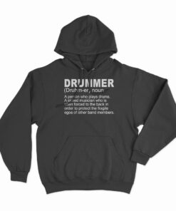 Drummer Long Sleeve Tee, Hoodie DL DRUM2DBHD15100 (75)
