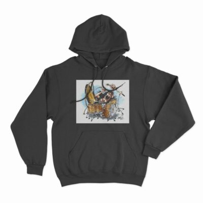 Drummer Long Sleeve Tee, Hoodie DL DRUM2DBHD15100 (91)