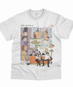 Friends Classic T-Shirt HP FR2DW171224 (8)