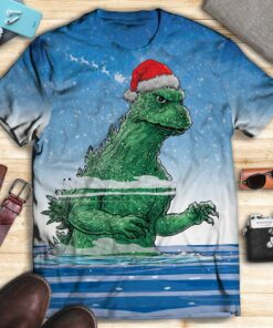 Godzilla All Over Print Shirt GZLAOPS02