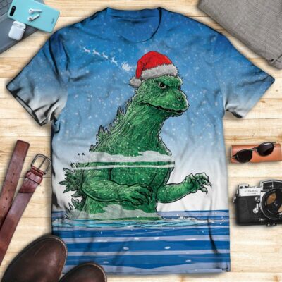 Godzilla All Over Print Shirt GZLAOPS02