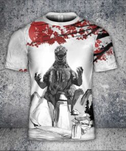 Godzilla All Over Print Shirt GZLAOPS03