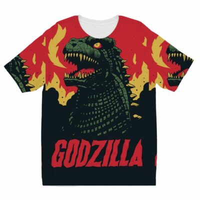 Godzilla All Over Print Shirt GZLAOPS10