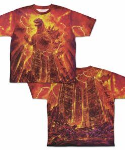 Godzilla All Over Print Shirt GZLAOPS11