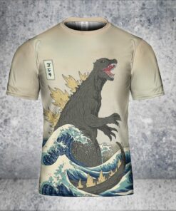 Godzilla All Over Print Shirt GZLAOPS13