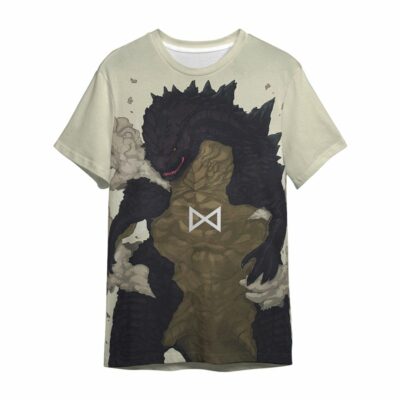 Godzilla All Over Print T-shirt QH GZL3D040901