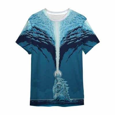 Godzilla All Over Print T-shirt QH GZL3D040903