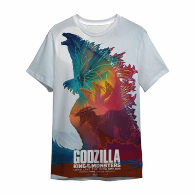 Godzilla All Over Print T-shirt QH GZL3D040905