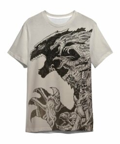 Godzilla All Over Print T-shirt QH GZL3D040908