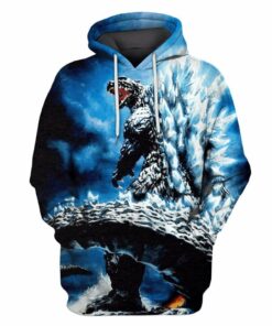 Godzilla All Over Warm Shirt GZLAOPWS07