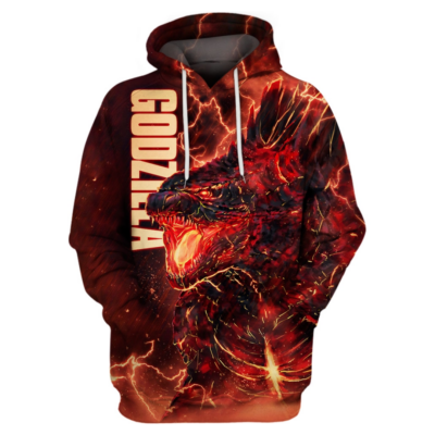 Godzilla All Over Warm Shirt GZLAOPWS17