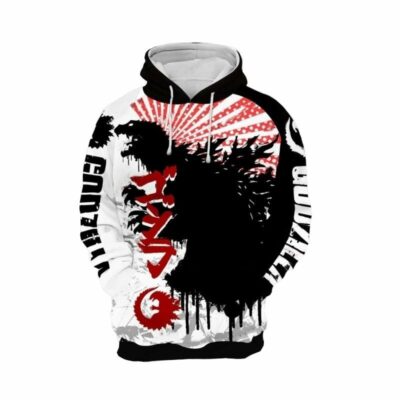 Godzilla All Over Warm Shirt GZLAOPWS18