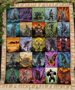 Godzilla Art Quilt GZLAOPQ01
