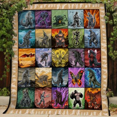 Godzilla Art Quilt GZLAOPQ01