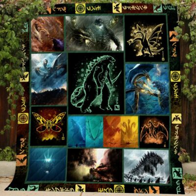 Godzilla Art Quilt GZLAOPQ04