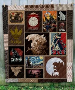 Godzilla Art Quilt GZLAOPQ06