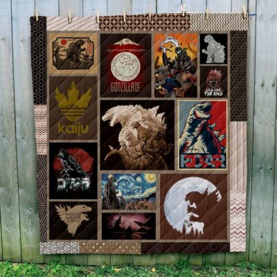 Godzilla Art Quilt GZLAOPQ06