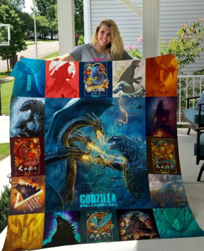 Godzilla Art Quilt GZLAOPQ07