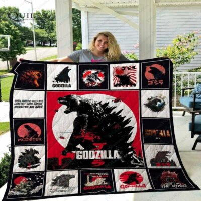 Godzilla Art Quilt GZLAOPQ12