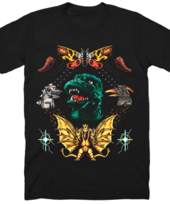 Godzilla Casual T-Shirt GZL2DS04