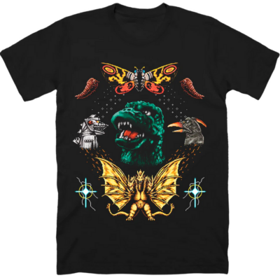 Godzilla Casual T-Shirt GZL2DS04