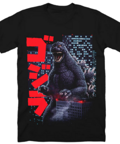 Godzilla Casual T-Shirt GZL2DS06
