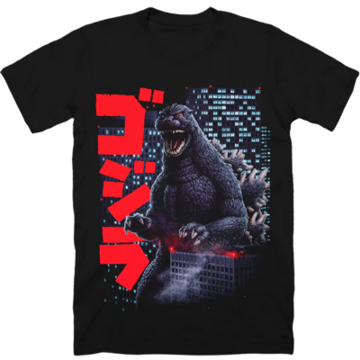 Godzilla Casual T-Shirt GZL2DS06