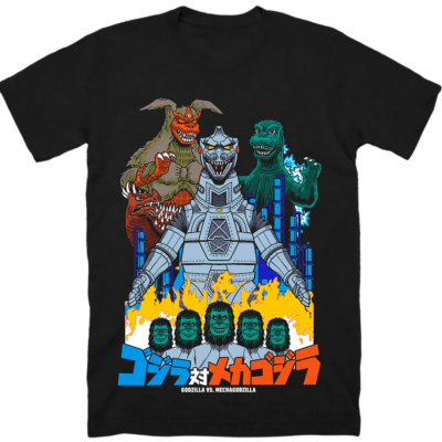 Godzilla Casual T-Shirt GZL2DS12