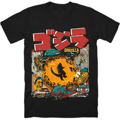 Godzilla Casual T-Shirt GZL2DS22