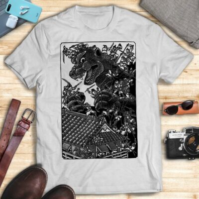 Godzilla Casual T-Shirt GZL2DS38