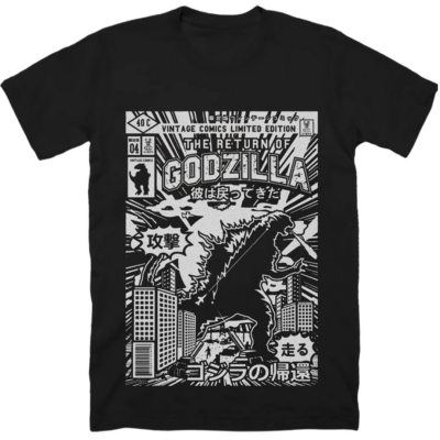 Godzilla Classic T-shirt DL GZL2D051005