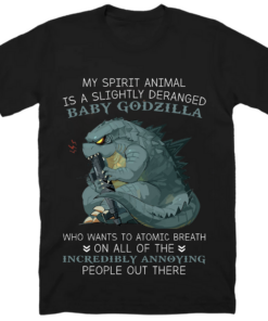 Godzilla Classic Unisex T-shirt GZL2D (10)