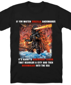 Godzilla Classic Unisex T-shirt GZL2D (11)