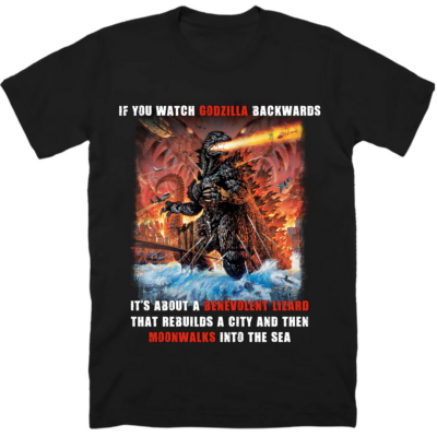 Godzilla Classic Unisex T-shirt GZL2D (11)