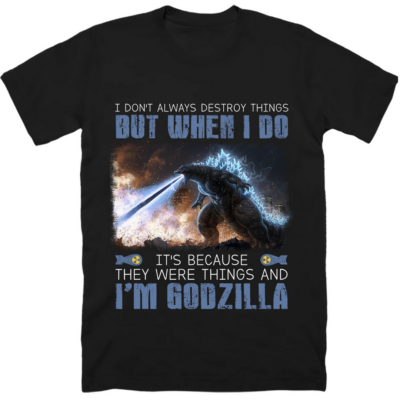 Godzilla Classic Unisex T-shirt GZL2D (19)