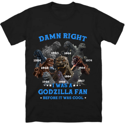 Godzilla Classic Unisex T-shirt GZL2D (2)