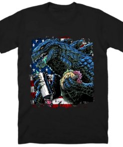 Godzilla Classic Unisex T-shirt GZL2D (22)