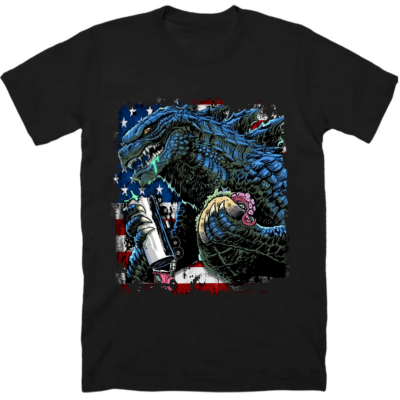 Godzilla Classic Unisex T-shirt GZL2D (22)