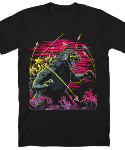Godzilla Classic Unisex T-shirt GZL2D (23)
