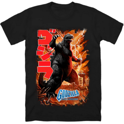 Godzilla Classic Unisex T-shirt GZL2D (24)