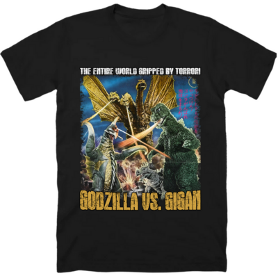 Godzilla Classic Unisex T-shirt GZL2D (3)