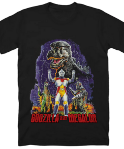 Godzilla Classic Unisex T-shirt GZL2D (47)