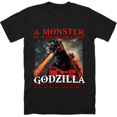 Godzilla Classic Unisex T-shirt GZL2D (5)