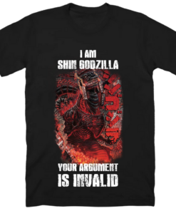 Godzilla Classic Unisex T-shirt GZL2D (62)