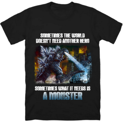 Godzilla Classic Unisex T-shirt GZL2D (67)