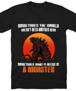 Godzilla Classic Unisex T-shirt GZL2D (68)