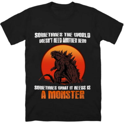 Godzilla Classic Unisex T-shirt GZL2D (68)