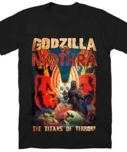 Godzilla Classic Unisex T-shirt GZL2D (69)