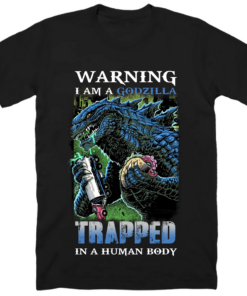 Godzilla Classic Unisex T-shirt GZL2D (74)